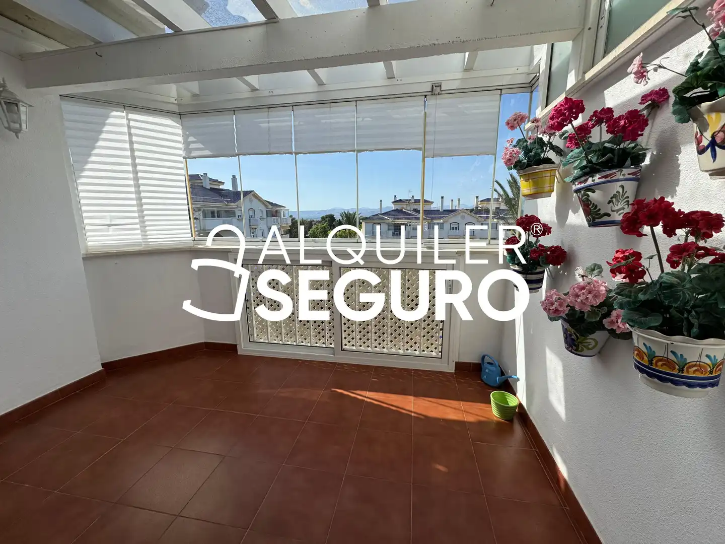 Vista exterior de Piso de alquiler en Málaga con Aire acondicionado, Terraza y Piscina