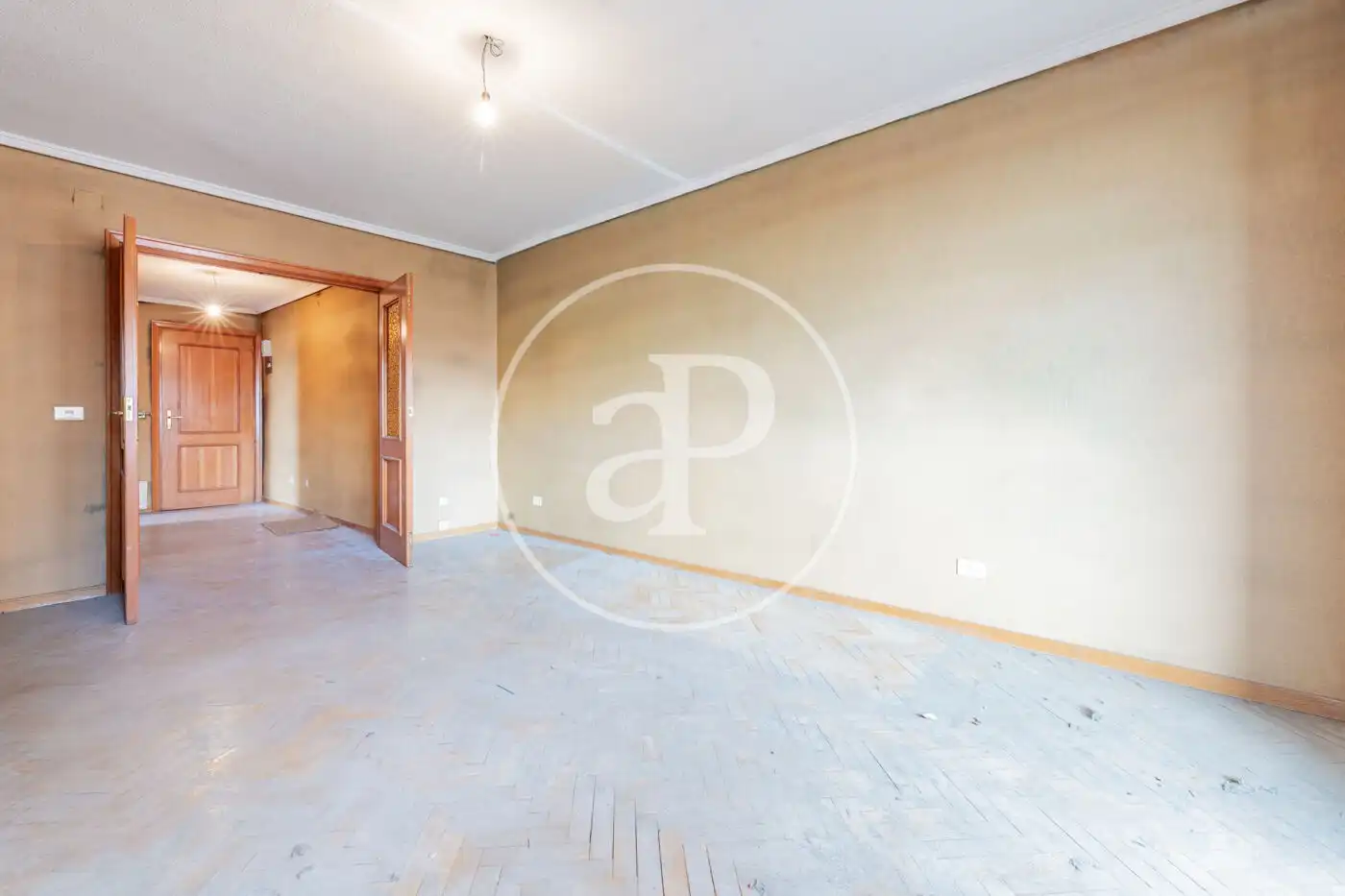Living room of Flat for sale in Madrid  with Heating, Terrace and Balcony