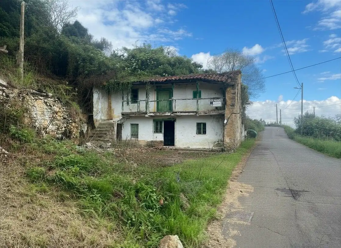 Vista exterior de Casa o chalet en venta en Gijón  con Jardín privado