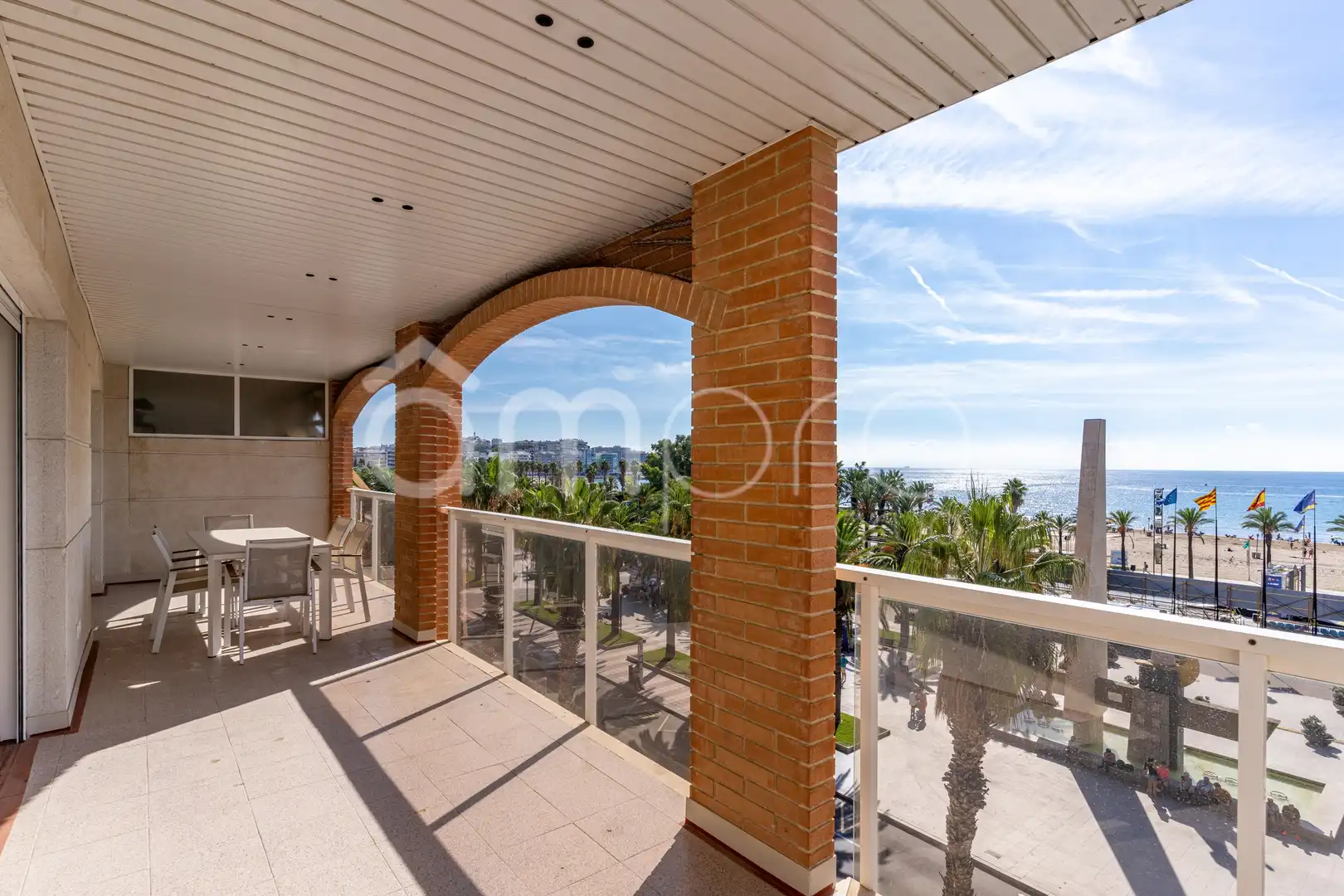 Terrasse von Wohnung zum Verkauf in Salou mit Klimaanlage, Heizung und Terrasse