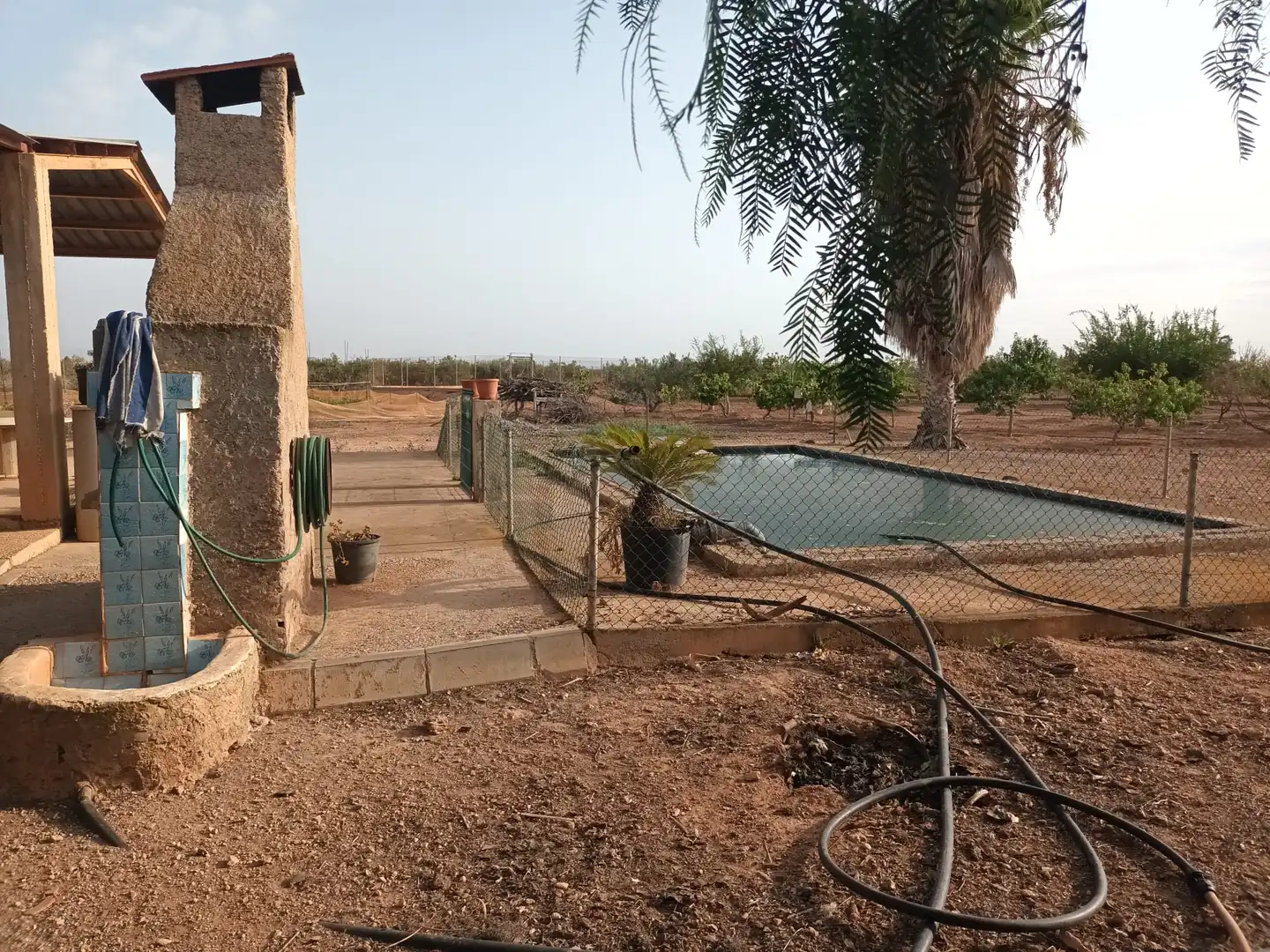 Swimming pool of Houses for sale in Cartagena  with Terrace, Swimming Pool and Furnished
