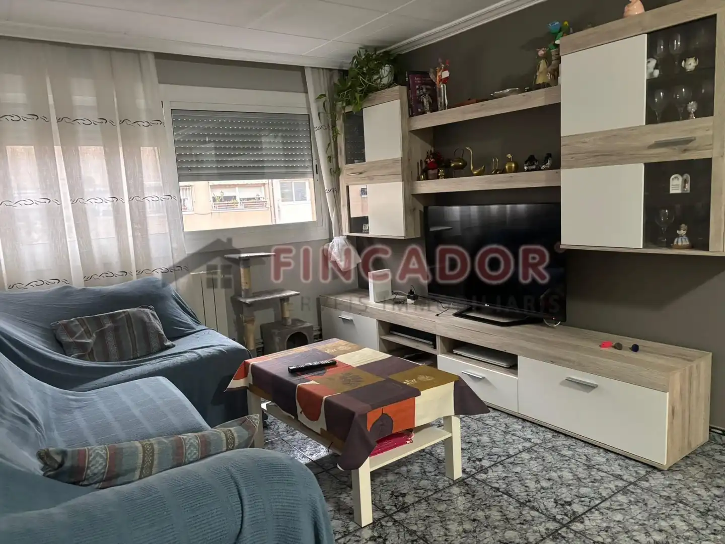 Living room of Flat for sale in Terrassa  with Air Conditioner and Heating