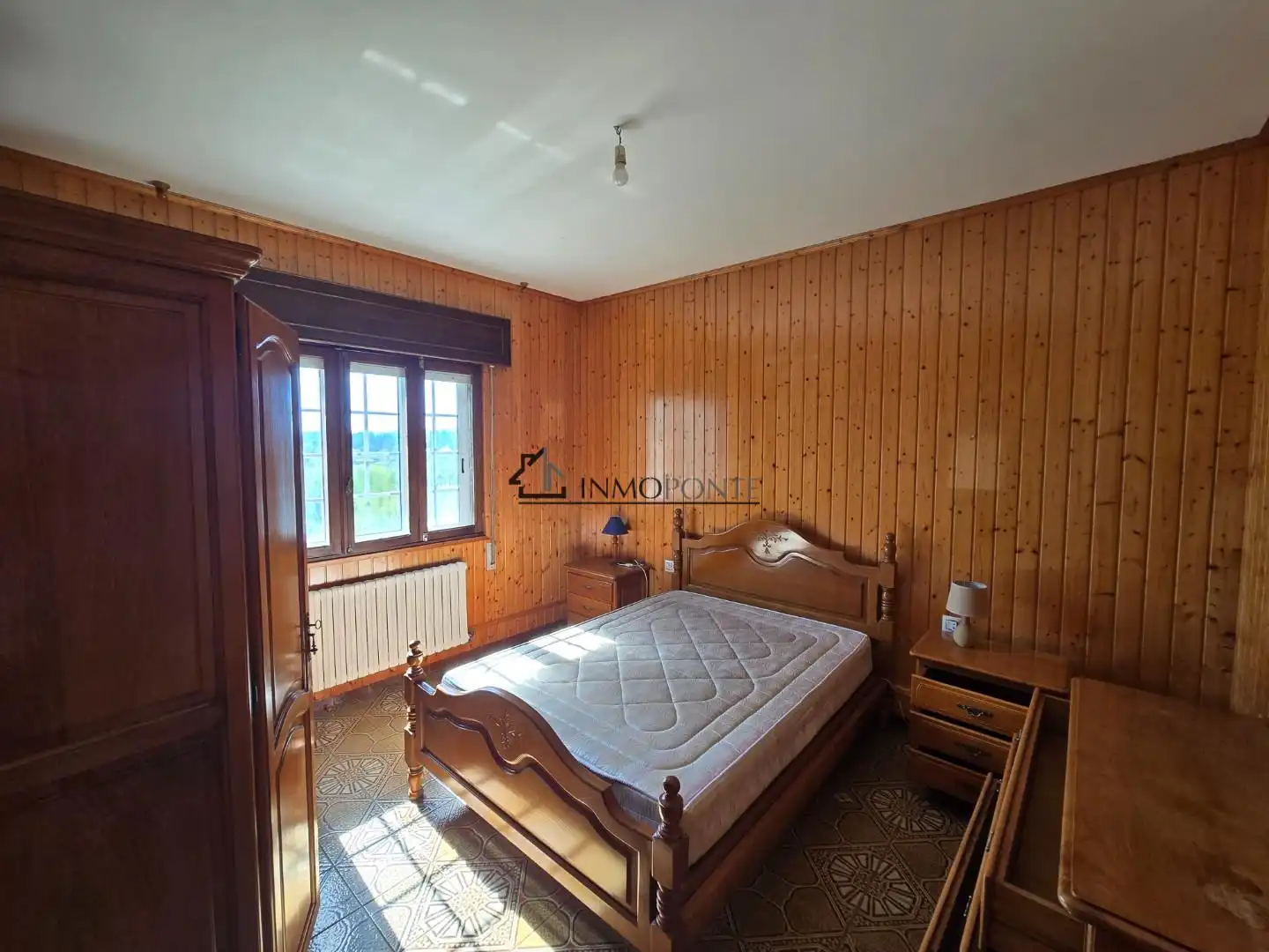 Dormitori de Casa o xalet en venda en Moraña amb Jardí privat