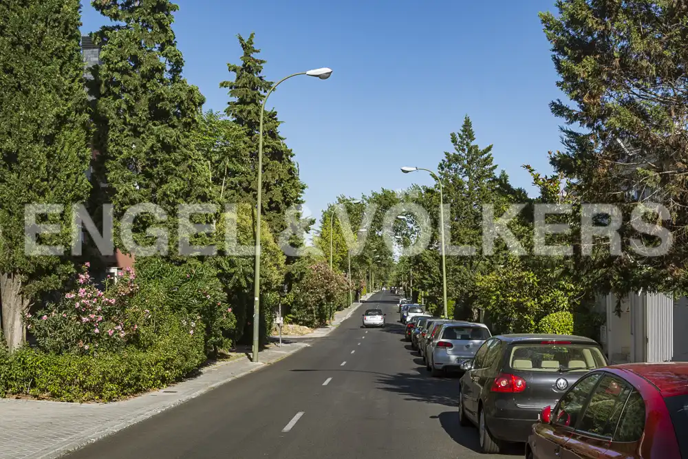 Exterior view of Houses for rent in Madrid  with Air Conditioner, Heating and Private garden