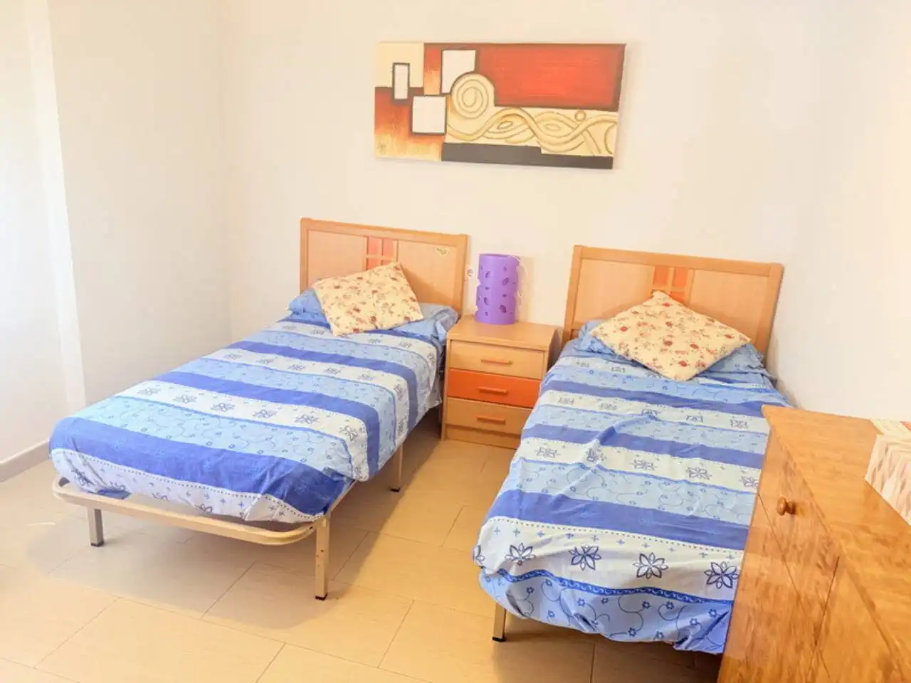 Schlafzimmer von Wohnungen zur Miete in Almuñécar mit Klimaanlage, Terrasse und Möbliert