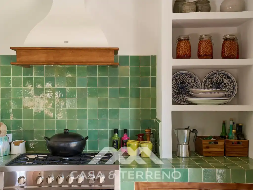 Cocina de Casa o chalet en venta en Comares con Aire acondicionado, Terraza y Piscina