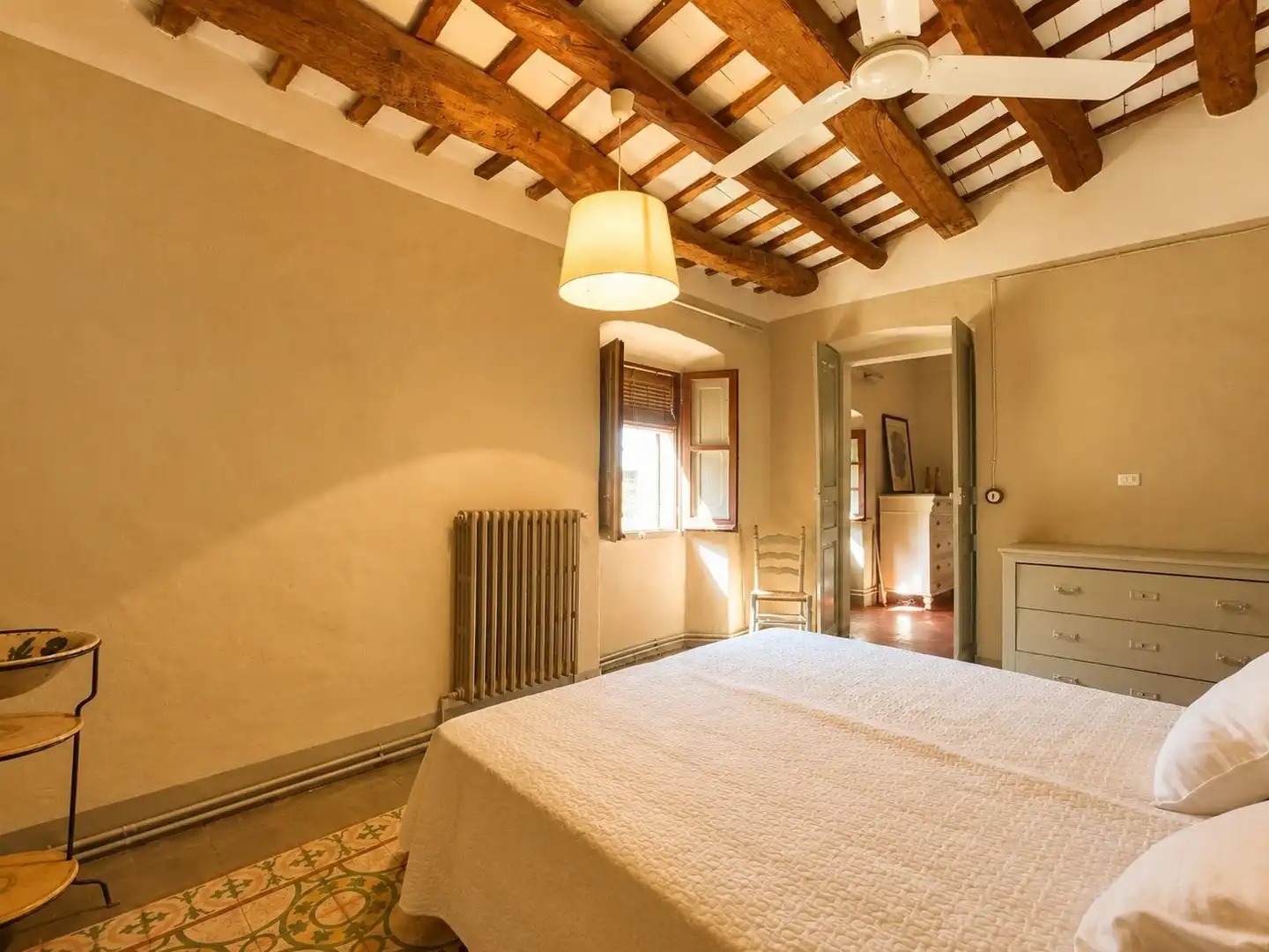 Schlafzimmer von Country house zum Verkauf in Forallac mit Heizung, Privatgarten und Terrasse