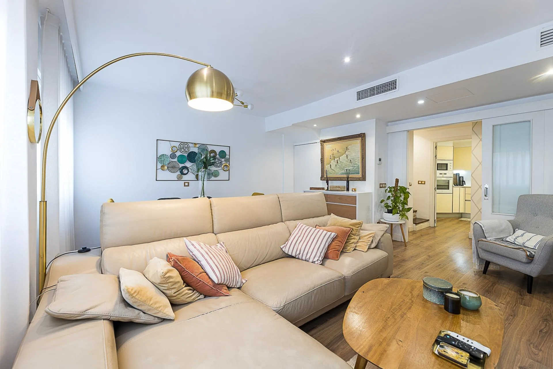 Living room of Duplex for sale in  Palma de Mallorca  with Air Conditioner and Storage room