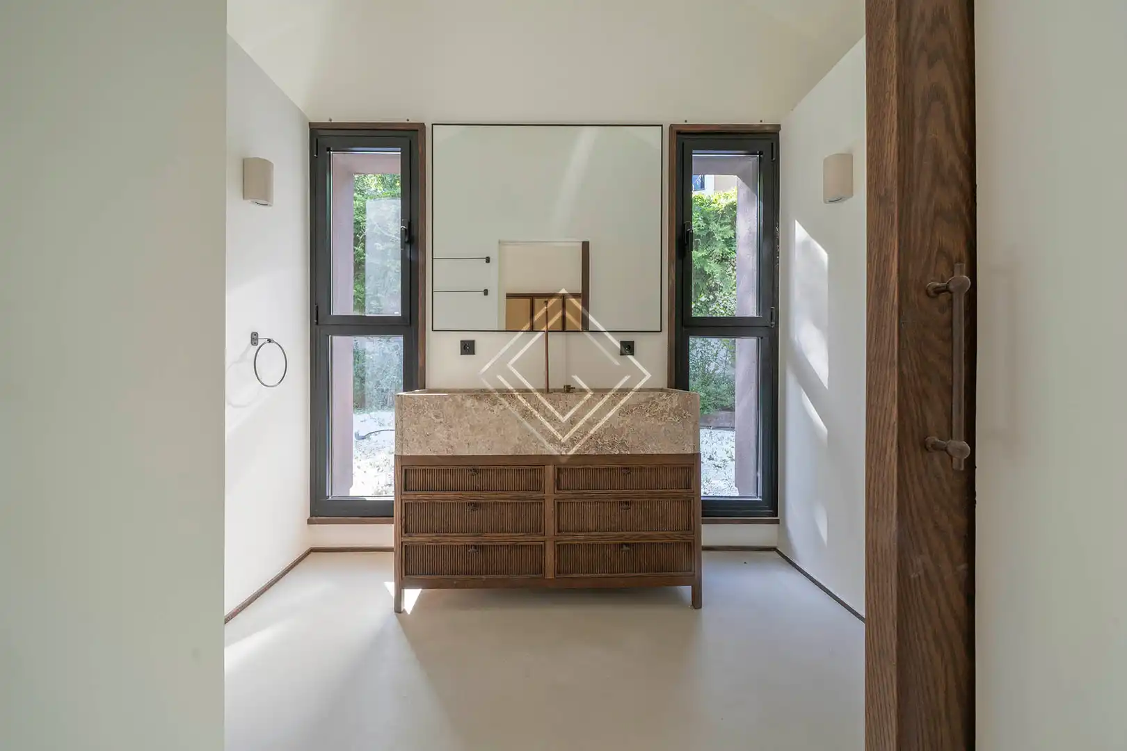 Bany de Casa o xalet de lloguer en Madrid amb Aire condicionat, Jardí privat i Terrassa