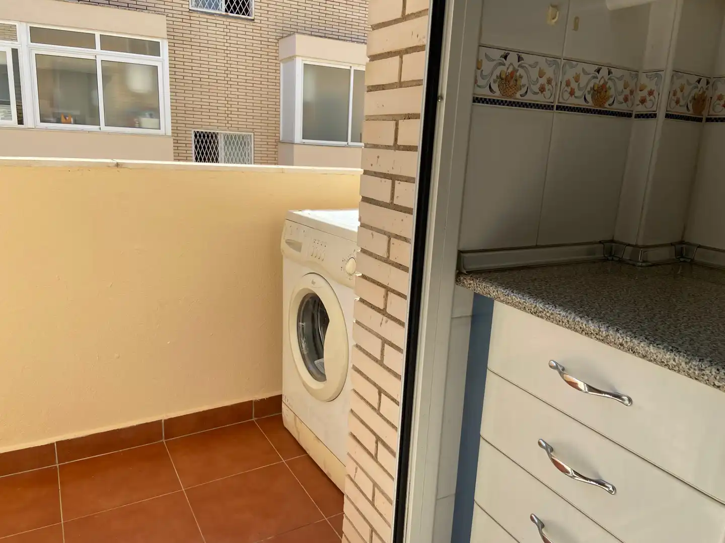 Terrasse von Wohnung zur Miete in Reus mit Möbliert, Ofen und Waschmaschine
