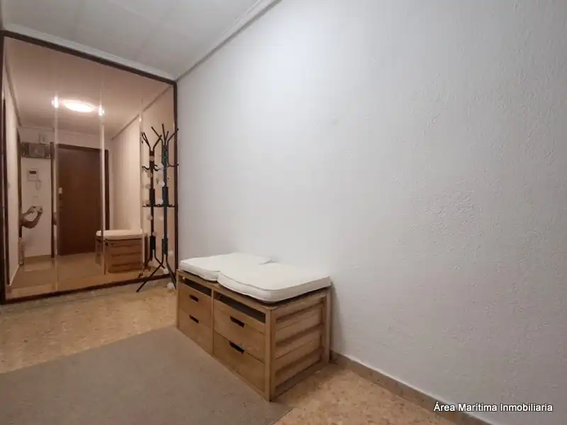 Bedroom of Flat for rent in Valencia  with Air Conditioner, Heating and Furnished