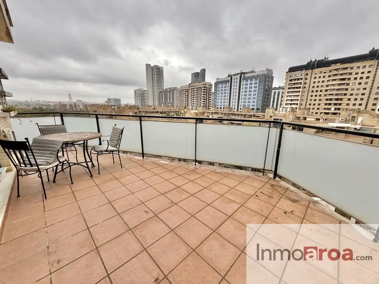 Terrasse von Wohnung zur Miete in Valencia mit Klimaanlage, Heizung und Terrasse