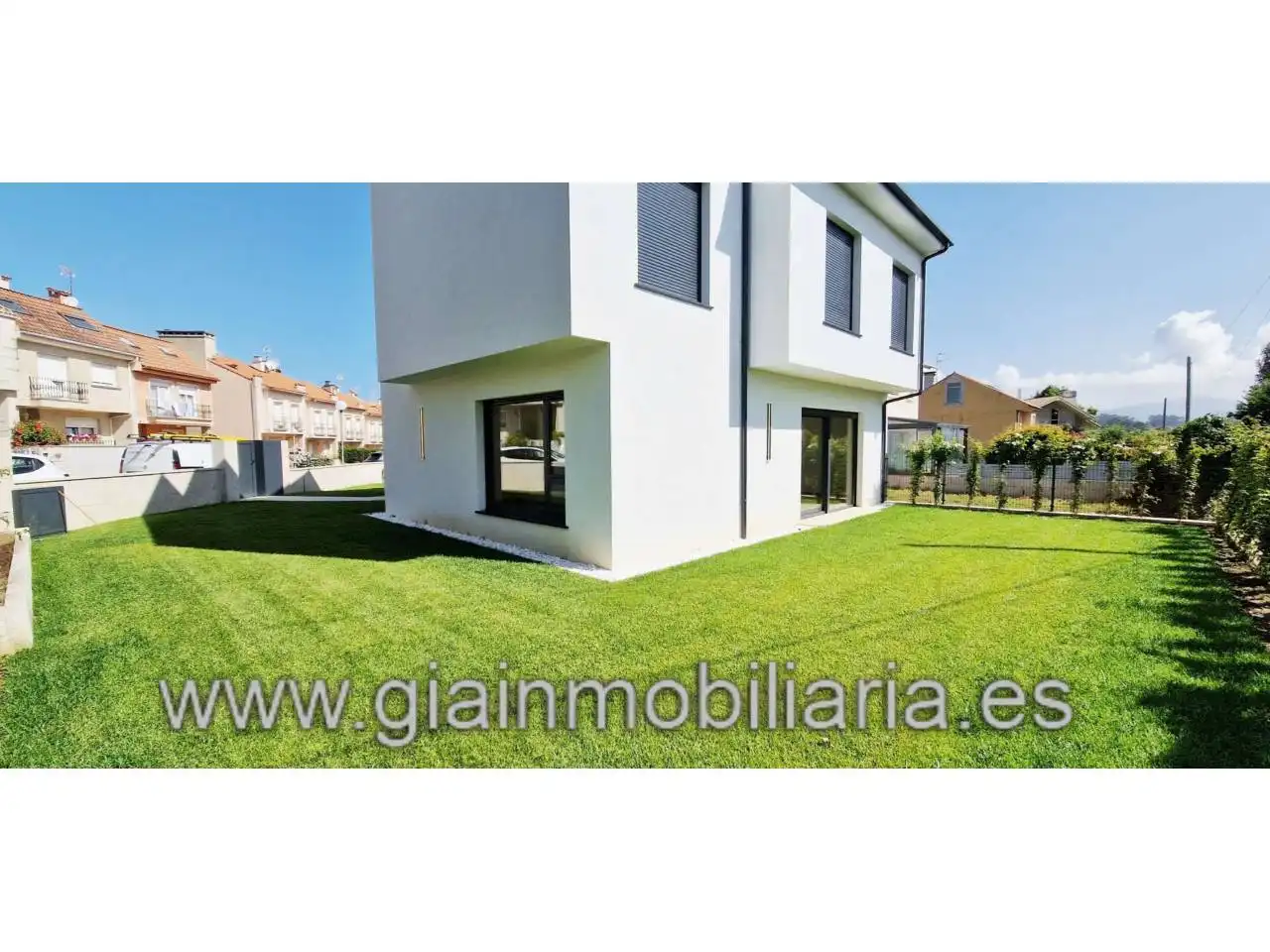 Garden of Houses for sale in Baiona  with Heating, Private garden and Terrace