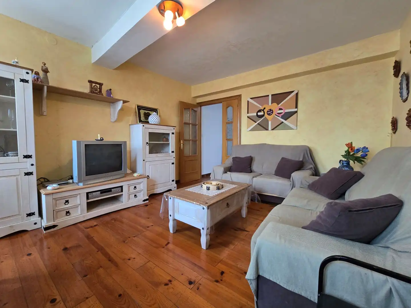 Living room of Houses for sale in Llanes  with Heating and Terrace