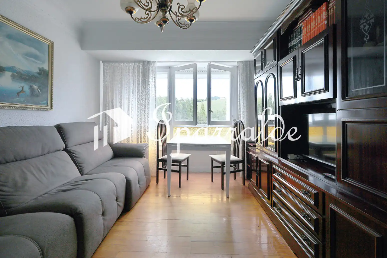 Living room of Flat for sale in Irun   with Heating and Balcony