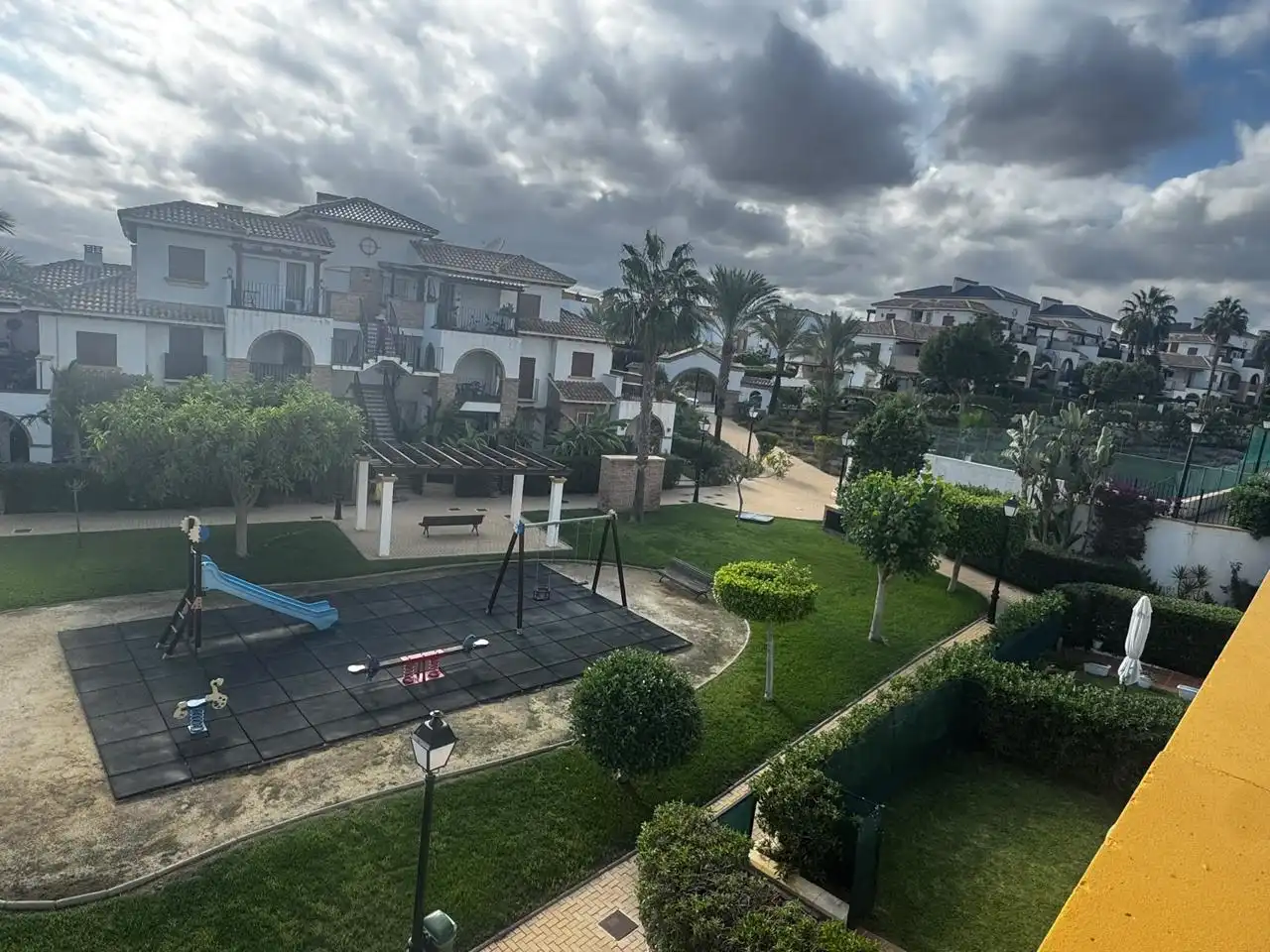Terrace of Flat for sale in Las Salinas