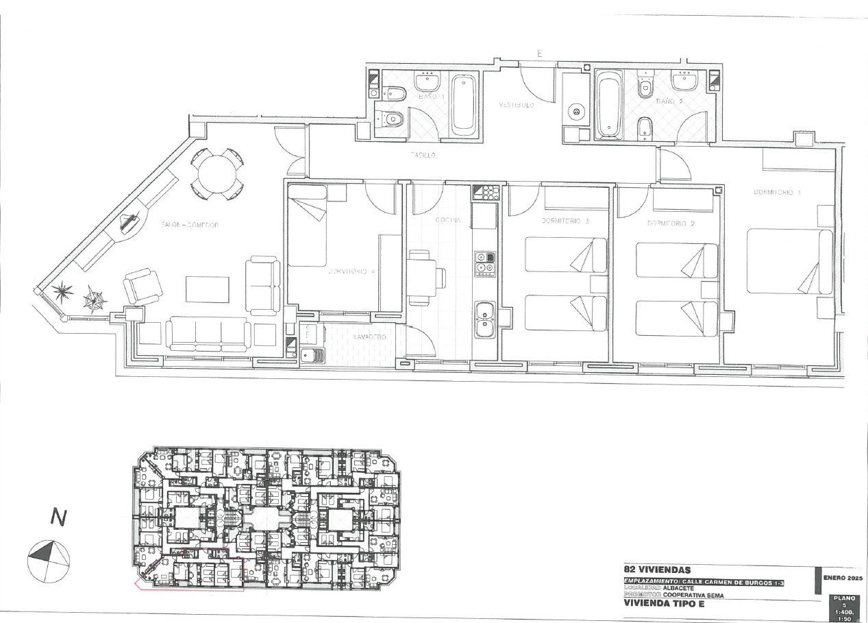 Flat for sale in  Albacete Capital  with Heating and Balcony