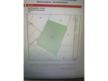 Rustikales Grundstück zum Verkauf in Parque Poligon 1 Parcela 162