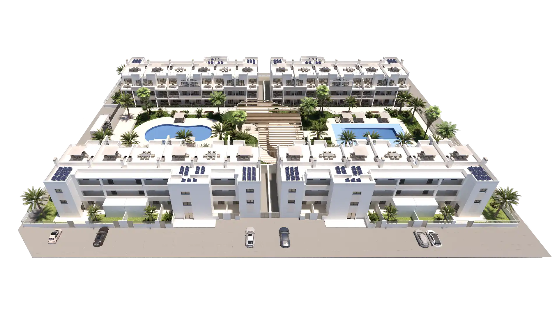 Vista exterior de Apartament en venda en Torre-Pacheco amb Aire condicionat, Calefacció i Jardí privat