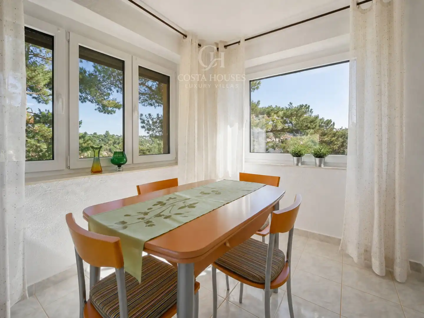 Menjador de Casa o xalet en venda en Jávea / Xàbia amb Calefacció, Jardí privat i Terrassa