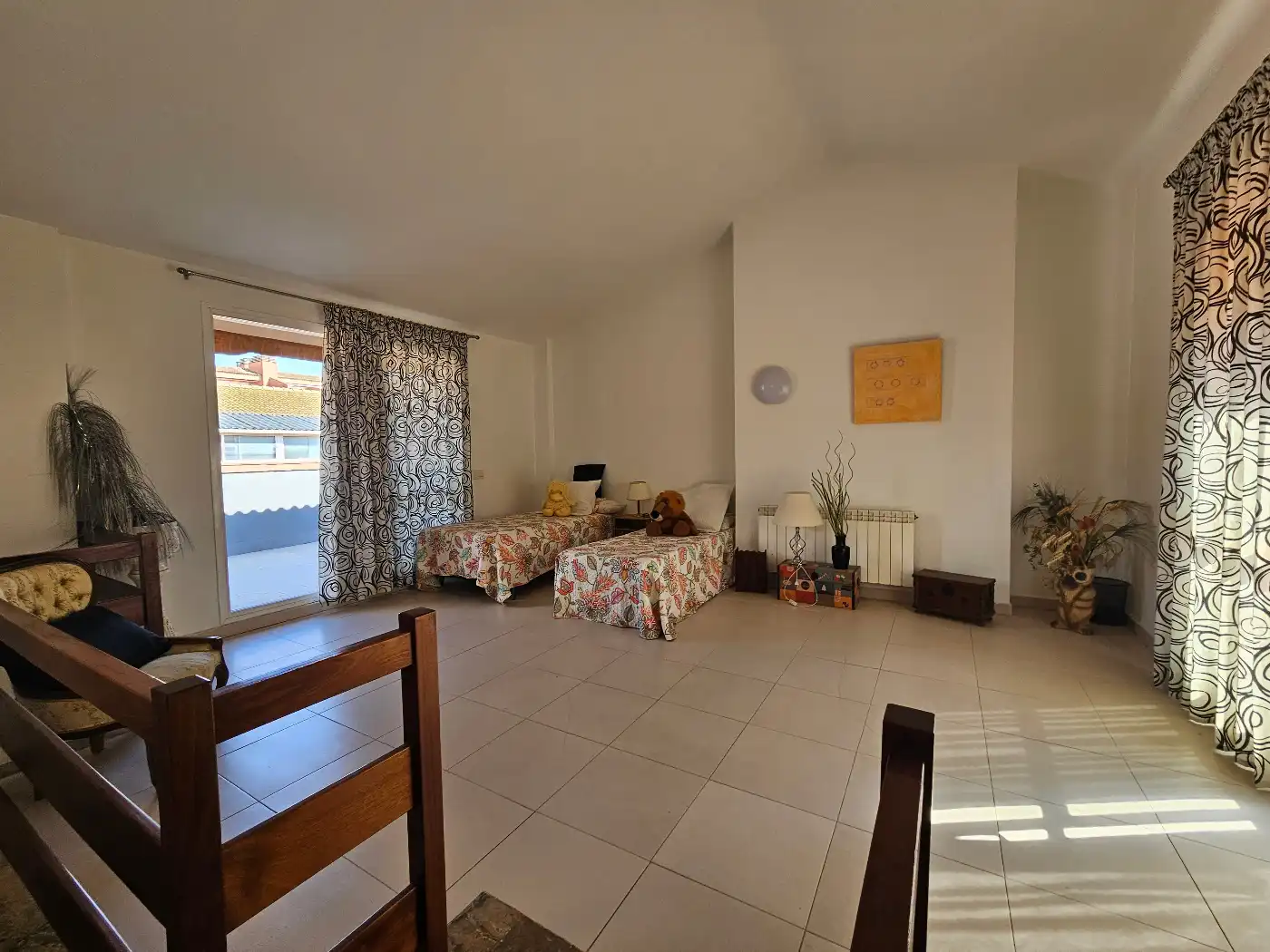 Sala de estar de Casa adosada en venta en Reus con Aire acondicionado, Jardín privado y Terraza