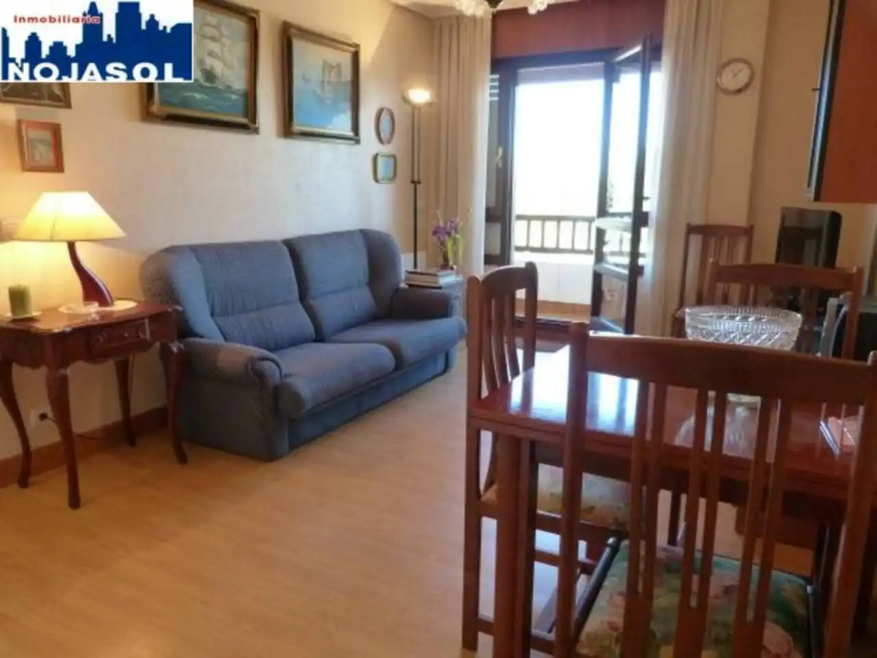 Living room of Flat for rent in Noja  with Heating, Terrace and Furnished