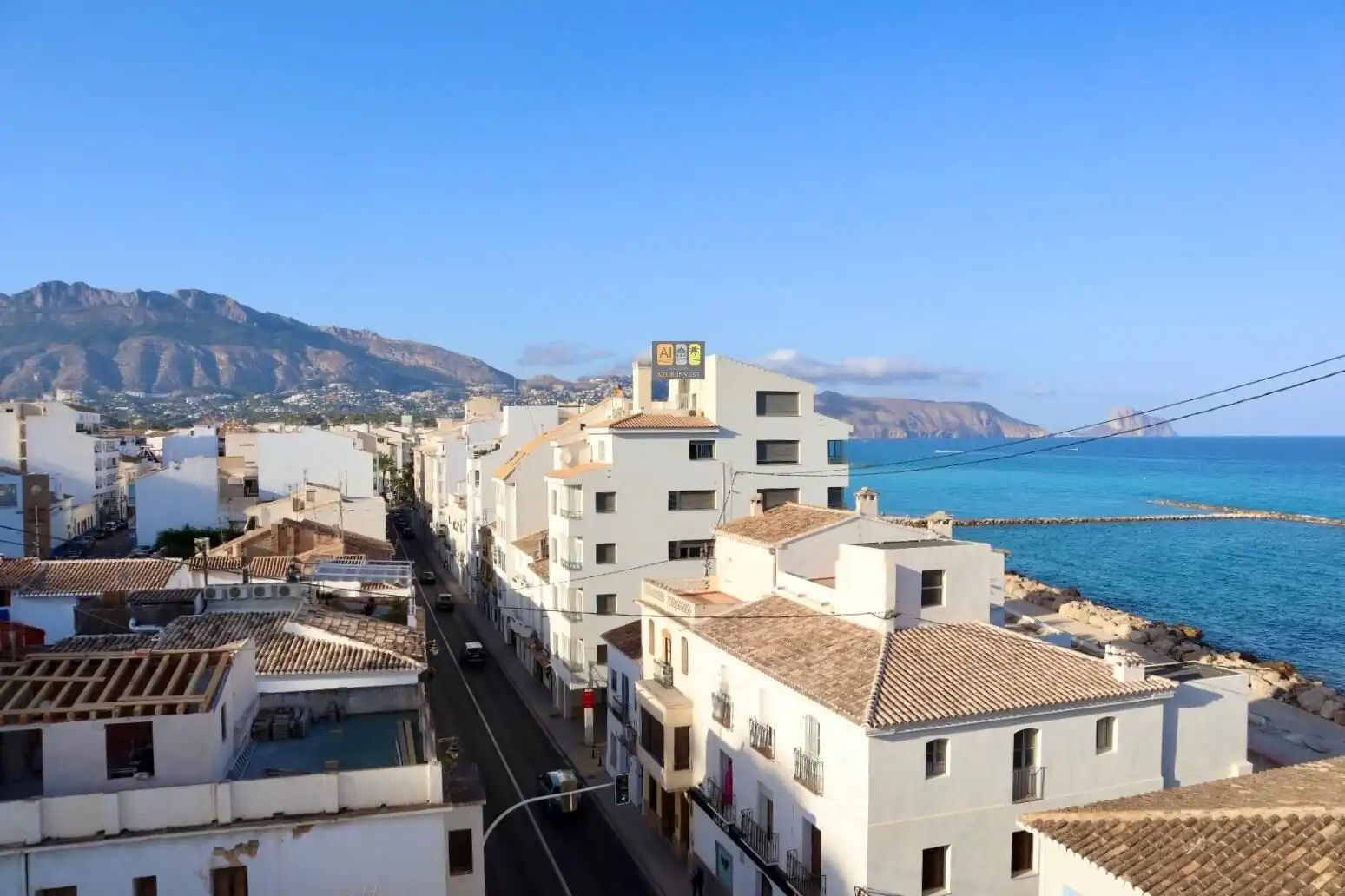 Außenansicht von Dachboden zur Miete in Altea mit Terrasse und Möbliert