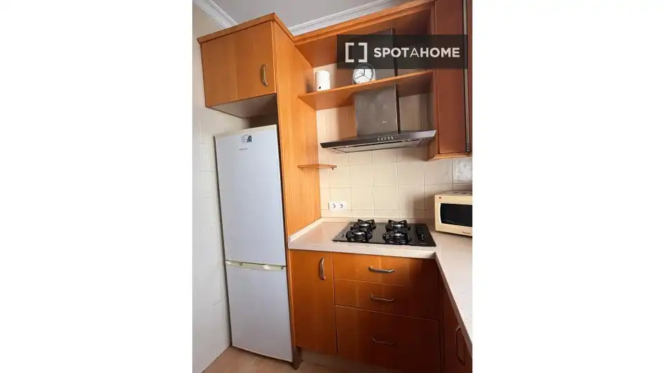 Kitchen of Apartments for share in Sevilla  with Air Conditioner, Terrace and Furnished