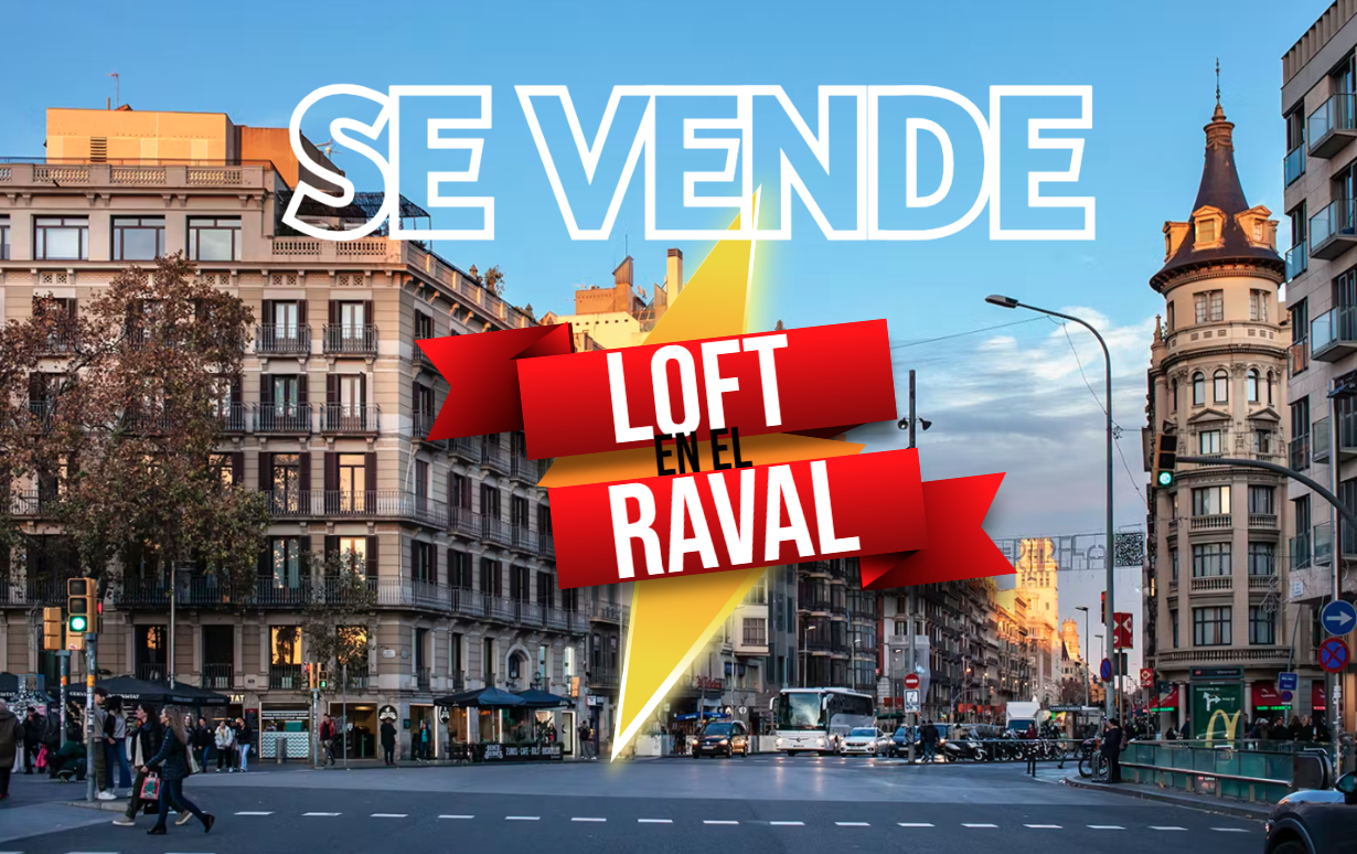 Vista exterior de Loft en venda en  Barcelona Capital