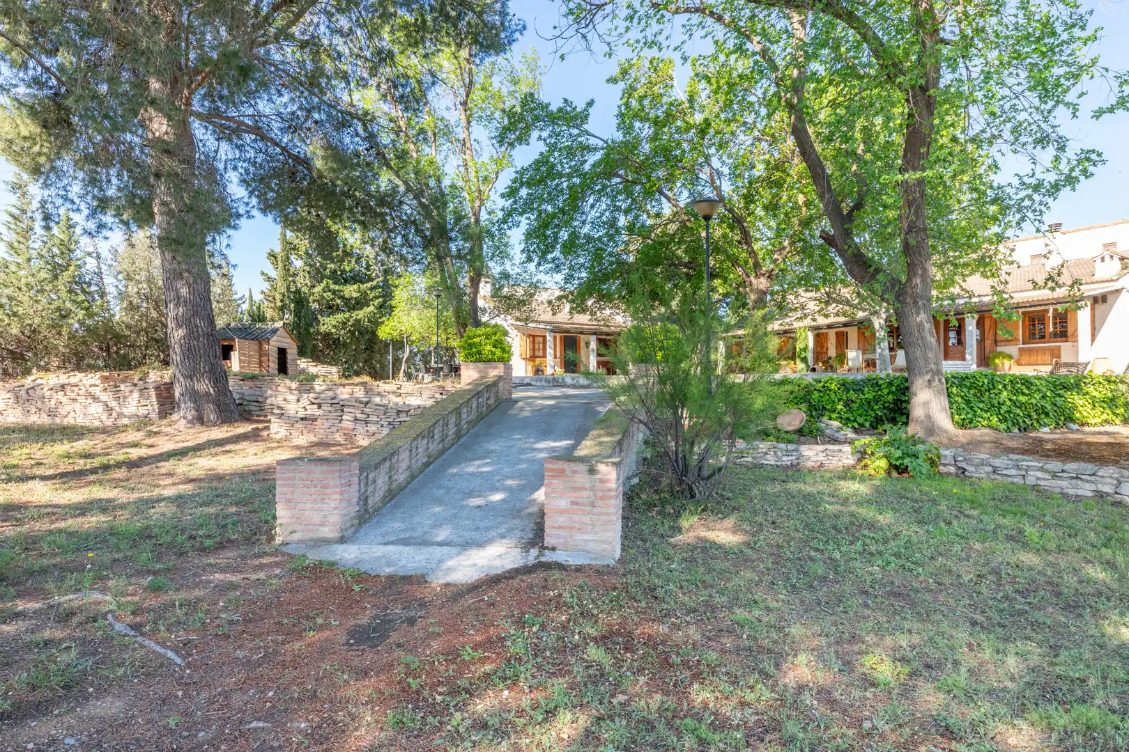 Vista exterior de Casa o chalet en venta en Quinto con Aire acondicionado, Calefacción y Jardín privado