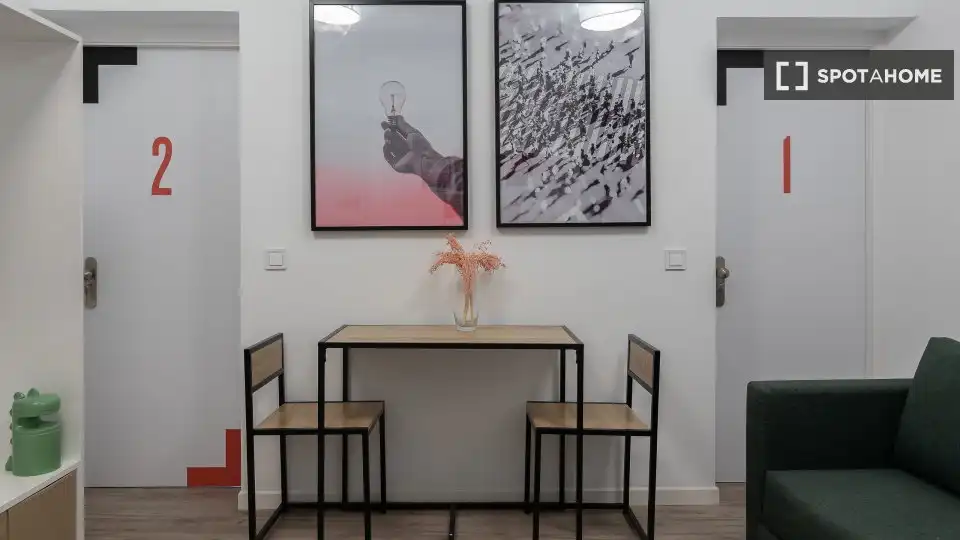 Comedor de Piso de alquiler en Getafe con Aire acondicionado, Calefacción y Amueblado
