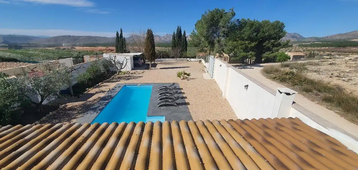Swimming pool of Detached homes for sale in Hellín  with Air Conditioner, Heating and Terrace