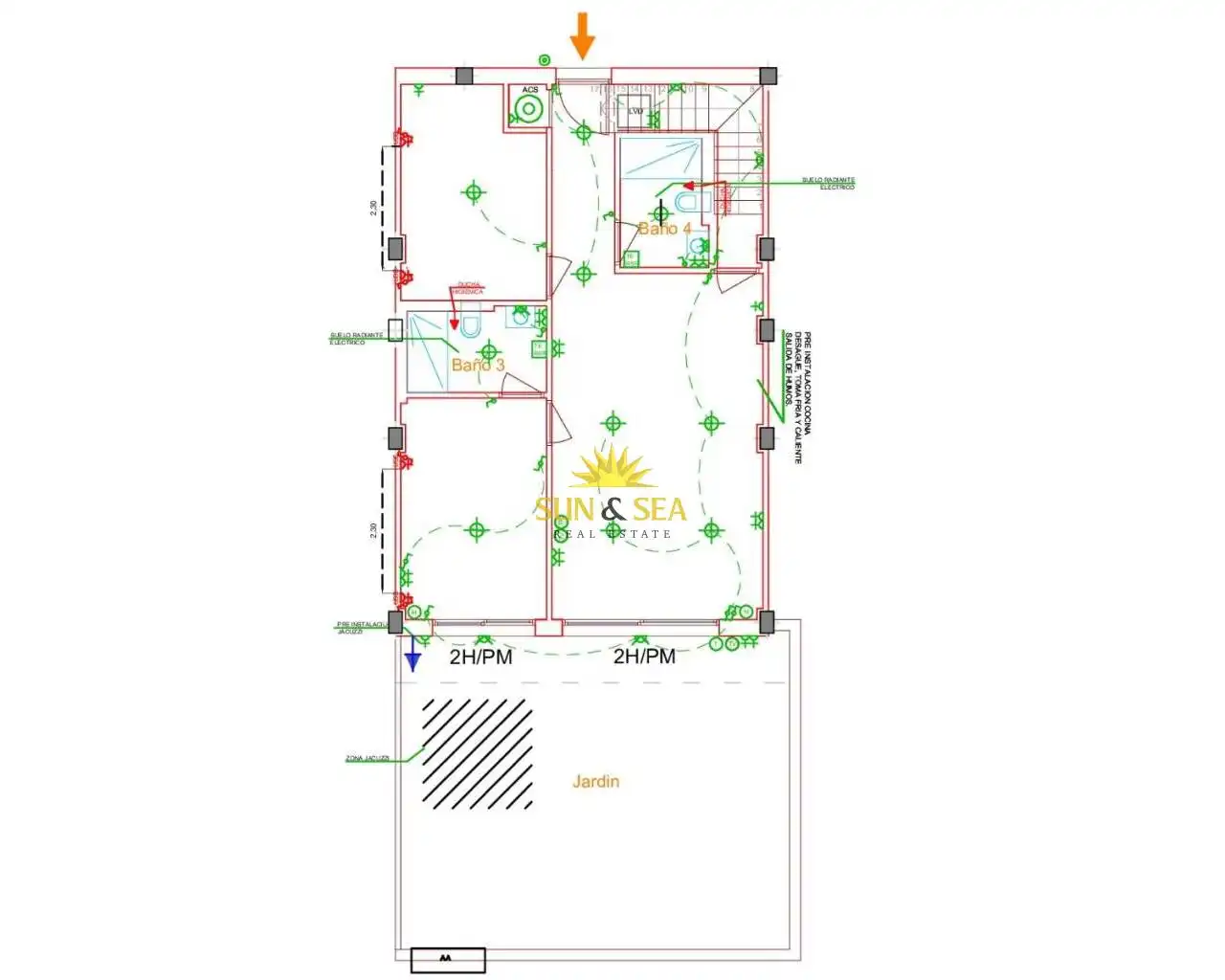 Planta baja de alquiler en Finestrat con Aire acondicionado, Calefacción y Terraza