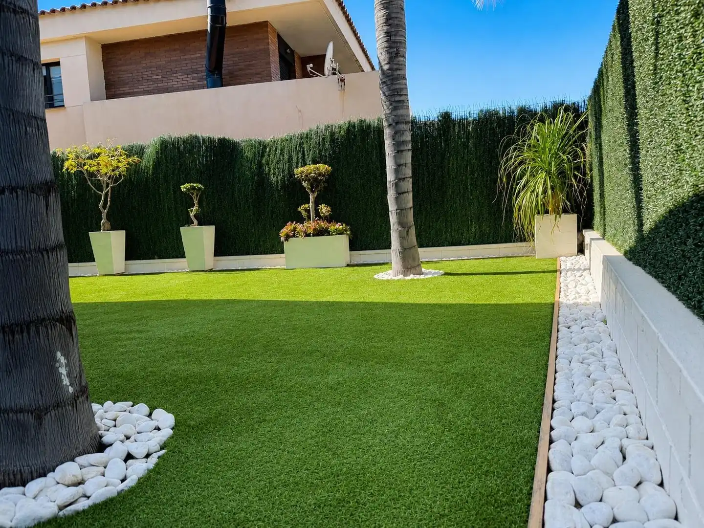 Jardín de Casa adosada en venta en Molina de Segura con Aire acondicionado, Jardín privado y Piscina comunitaria