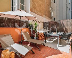 Terrassa de Apartament de lloguer en  Barcelona Capital amb Aire condicionat i Terrassa