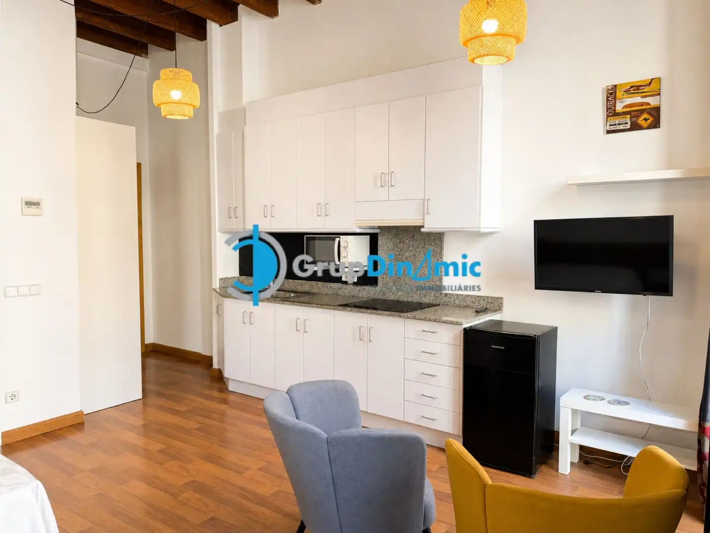 Küche von Wohnung zum Verkauf in Palamós mit Parkett und Balkon