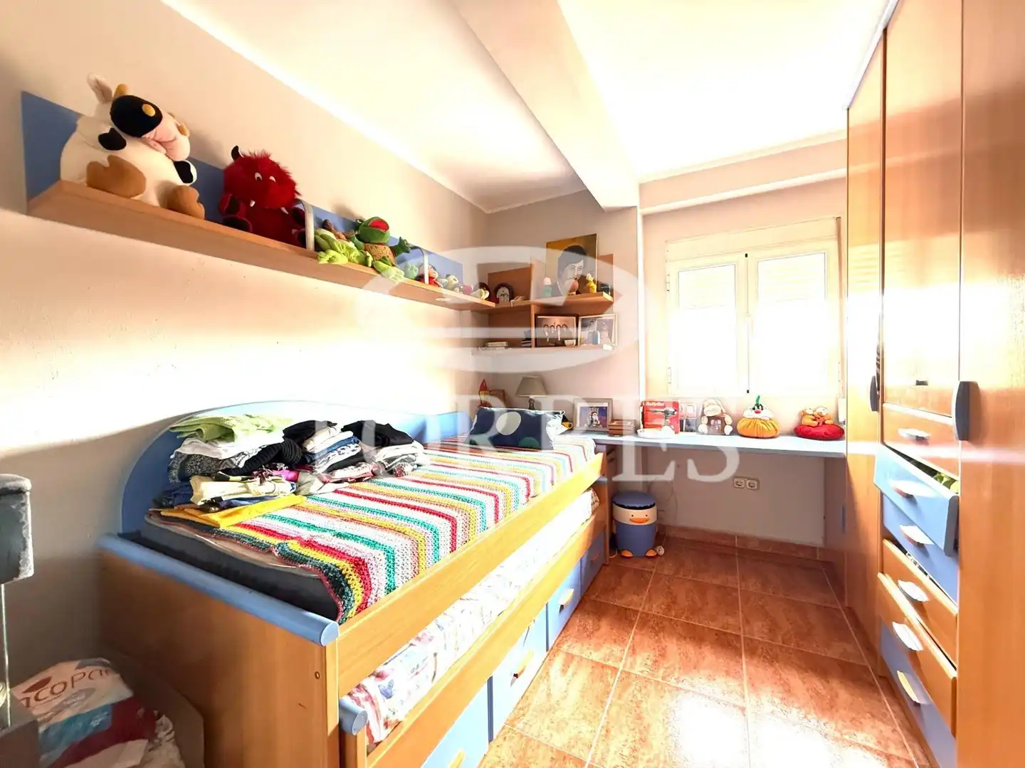 Bedroom of Flat for sale in Málaga  with Air Conditioner, Terrace and Furnished