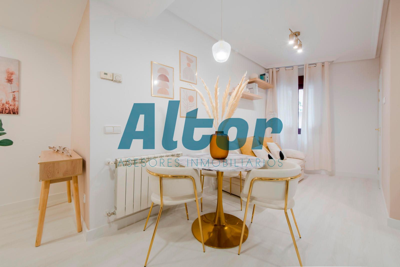 Dining room of Flat to rent in  Madrid Capital  with Heating