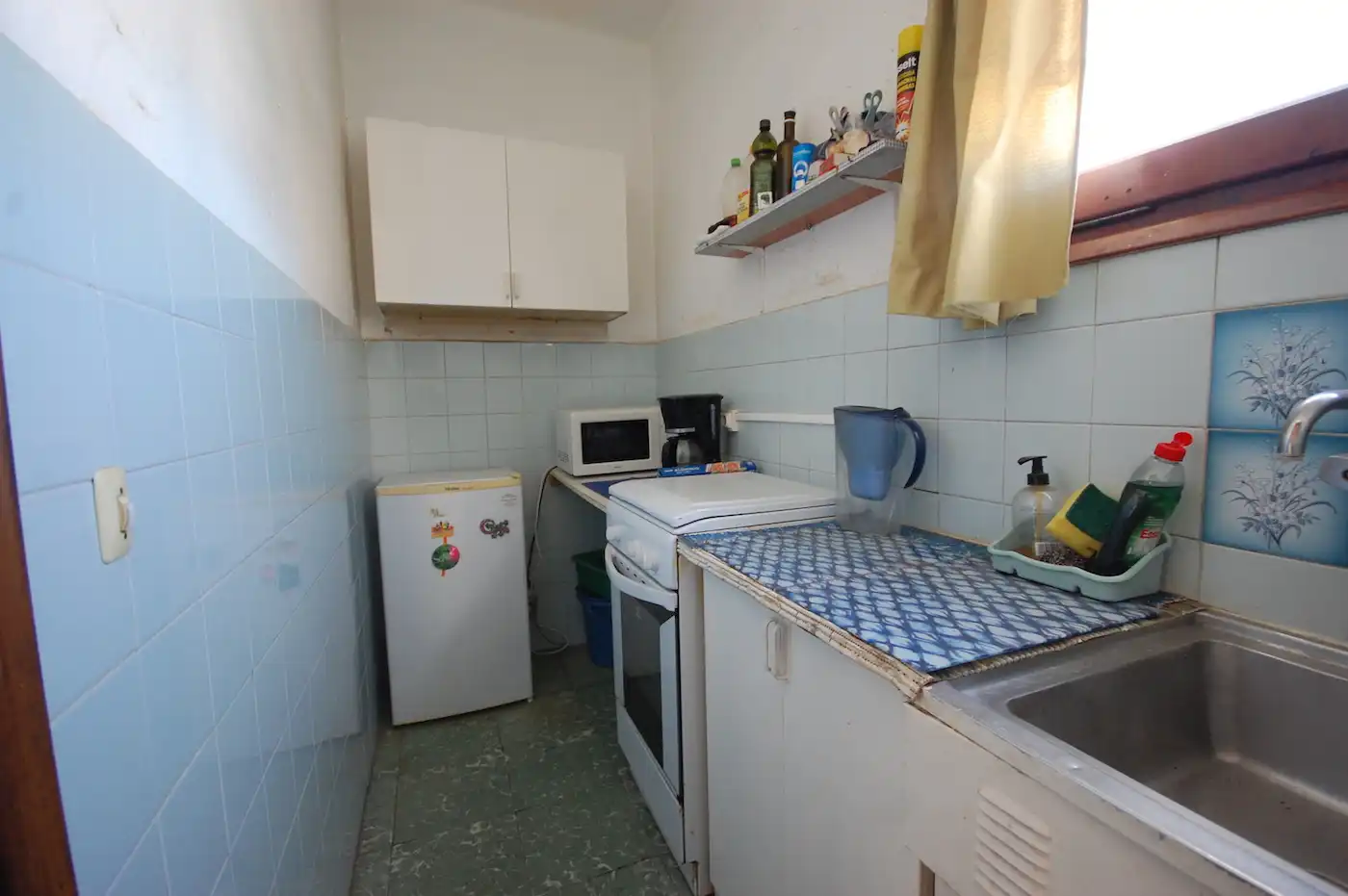 Cocina de Apartamento en venta en L'Escala con Terraza