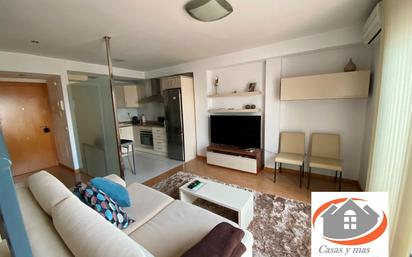 Living room of Attic for sale in Almazora / Almassora  with Air Conditioner and Terrace