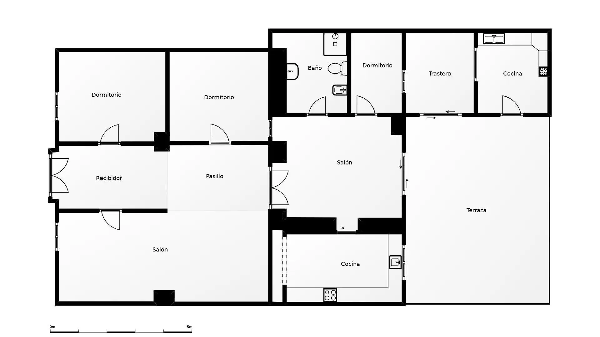Flat for sale in Vallada  with Terrace