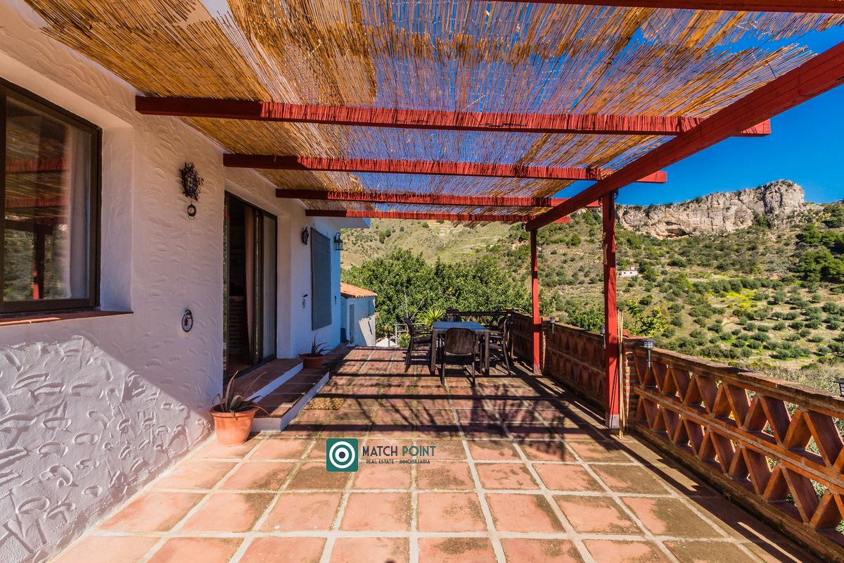Terrace of Country homes for sale in Almuñécar  with Furnished