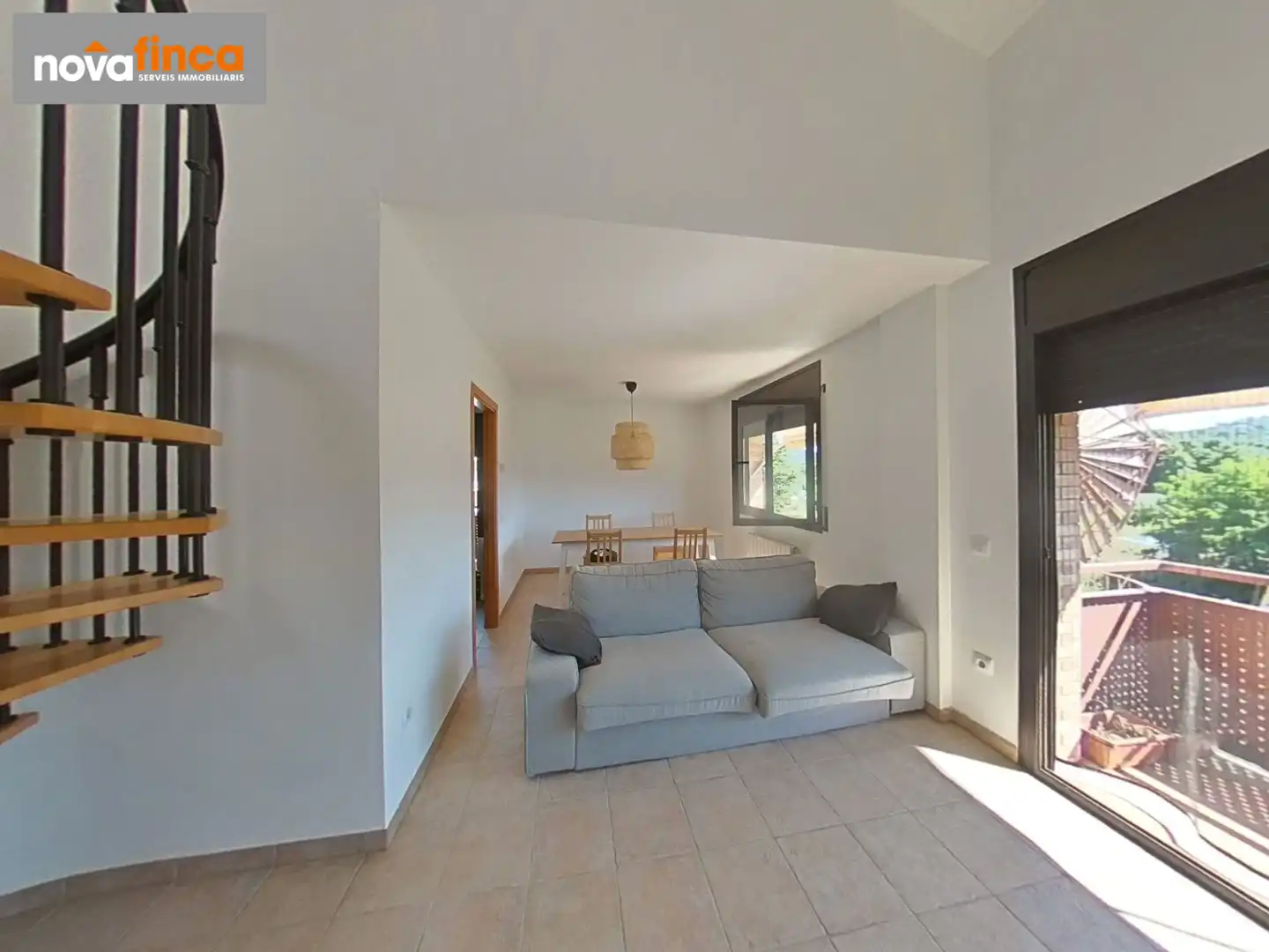 Wohnzimmer von Maisonette zum Verkauf in Calonge i Sant Antoni mit Klimaanlage, Heizung und Terrasse