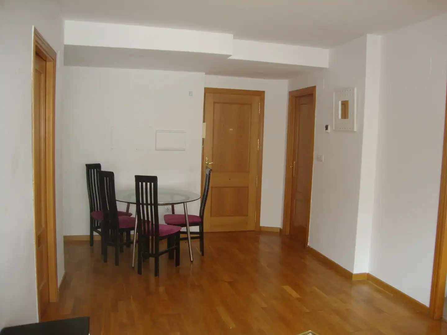 Dining room of Apartments for rent in Zaragoza  with Heating, Parquet flooring and Furnished