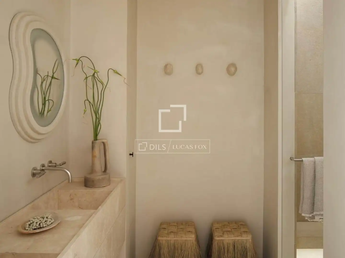 Bathroom of Flat for rent in Eivissa  with Air Conditioner, Heating and Terrace