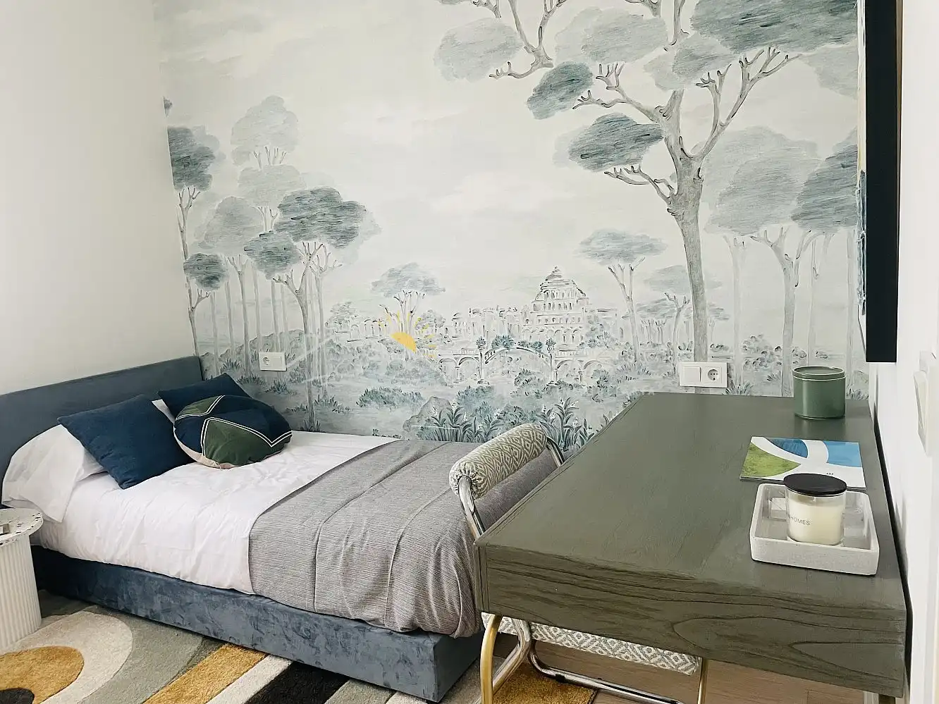 Schlafzimmer von Wohnungen zum Verkauf in Rincón de la Victoria mit Terrasse, Schwimmbad und Ofen