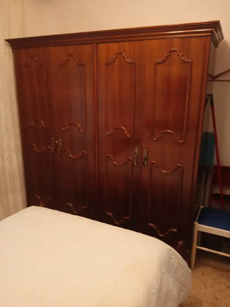 Bedroom of Flat for rent in Leganés  with Heating, Terrace and Furnished