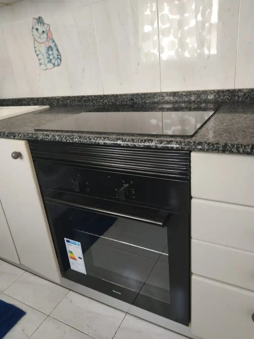 Cocina de Piso de alquiler en Valencia con Amueblado, Horno y Lavadora