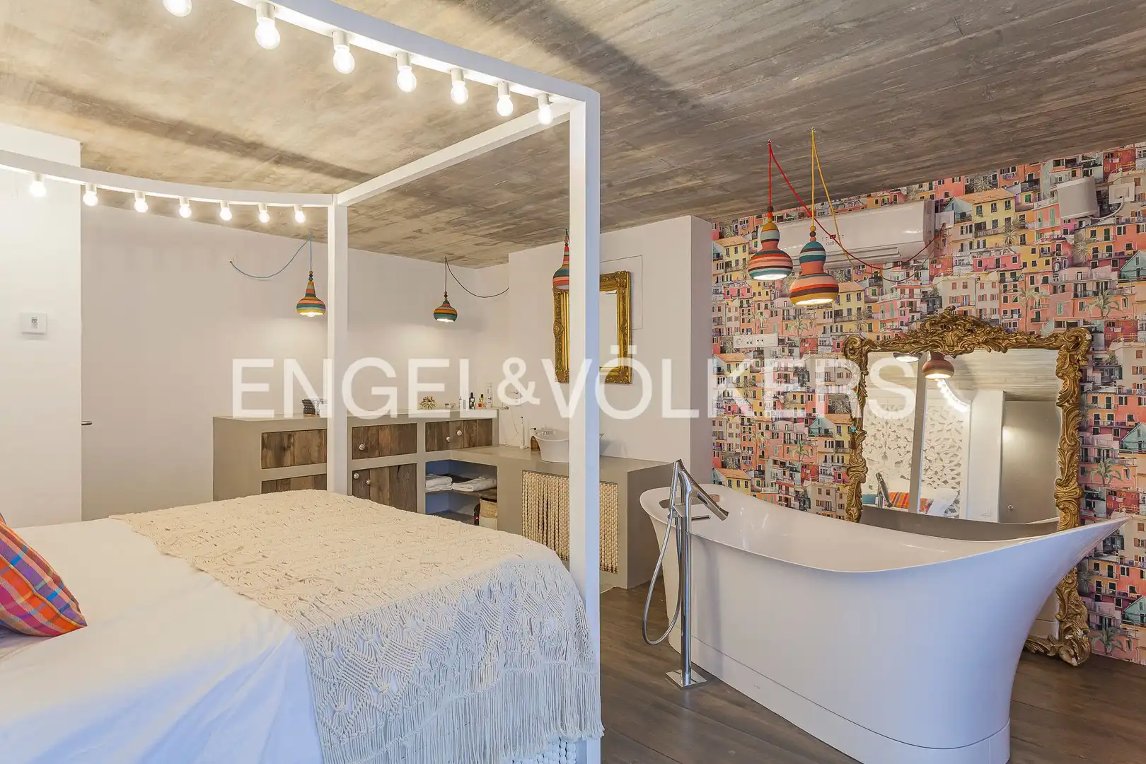 Dormitori de Casa o xalet de lloguer en Barcelona amb Aire condicionat, Calefacció i Terrassa