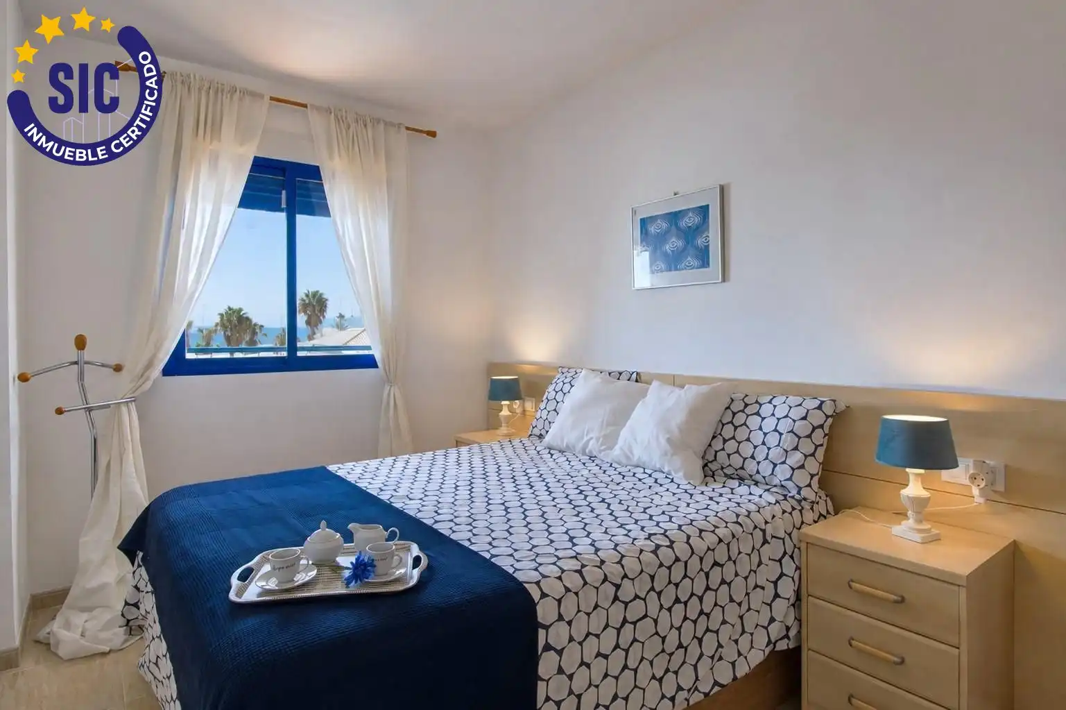 Schlafzimmer von Maisonette zum Verkauf in Nules mit Klimaanlage, Privatgarten und Terrasse